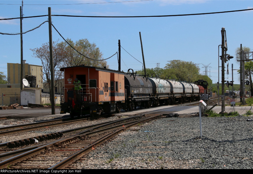 IHB's local job to Arcelor's Riverdale plants shoves west in to Dolton interlocking